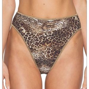 By Becca Swim NWT high waist bikini bottom M